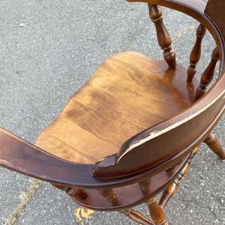 飛騨産業◇ キツツキ / 穂高 アームチェア ダイニング◇ 楢 ウィンザー