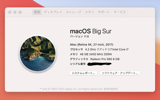 iMac 2017 27インチ i7 48GB 1TB/SSDハイスペック品 | alfasaac.com
