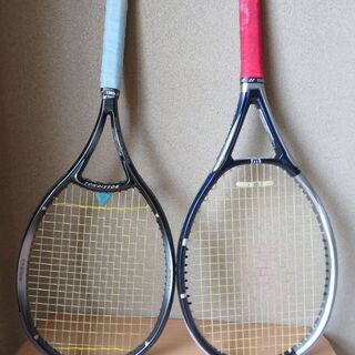 【無料】テニスラケット２本（中古）