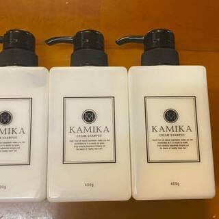 カミカ 黒髪クリームシャンプー KAMIKA 400g ×3