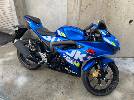 GSXR-125 2020年モデル　(ブルー)