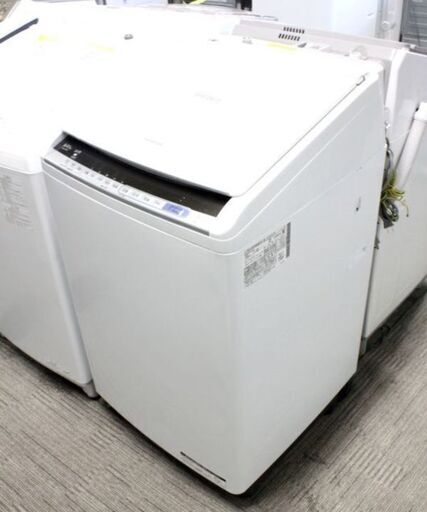 日立 ビートウォッシュ 全自動洗濯乾燥機 洗濯8.0㎏/乾燥4.5㎏ BW-DV80C-Wホワイト 2018年製 HITACHI 洗濯機 中古家電 店頭引取歓迎 R4278)