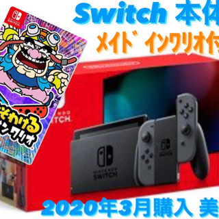 Nintendo Switch 本体 グレー ソフト付