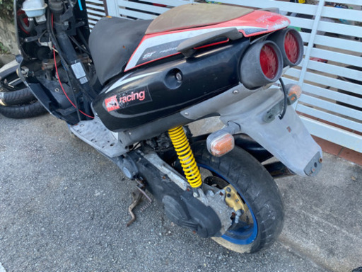 【大阪から/ジャンク】書類付き 始動、吹け上がり確認済み 世界最速を目指した原チャ アプリリア SR50 aprilia RS50 RS125好きな人ぜひ！原付　原チャ　単車 大阪から/ジャンク】書類付き 始動、吹け上がり確認済み 世界最速を