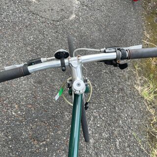 クロスバイク weekend bikes 28インチ グリーン ギア7速 【リサイクル 
