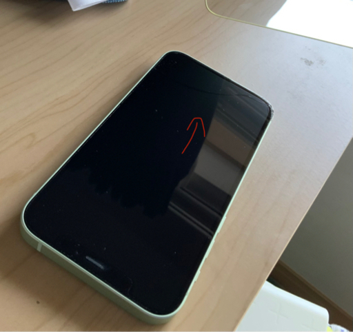 iPhone 12 グリーン 256 GB SIMフリー画面割れ iPhone 12 グリーン 256 GB SIMフリー画面割れ