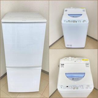 【地域限定送料無料】【美品セット】冷蔵庫・洗濯機  ARA101...
