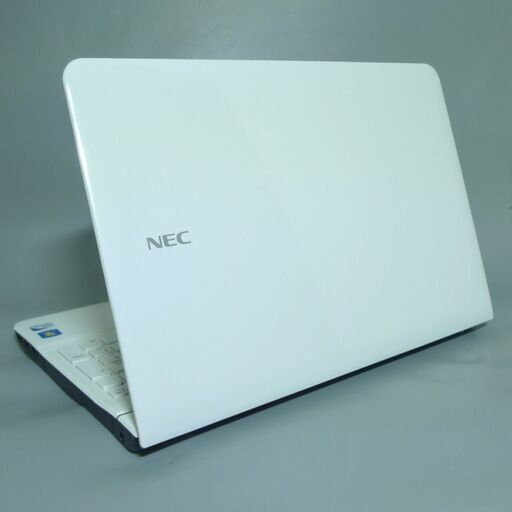 美品 ホワイト 白 ノートパソコン 15型ワイド NEC PC-LS150HS6W