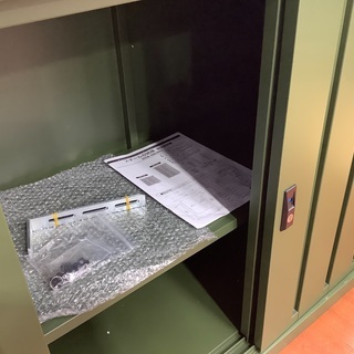 収納家具 山善のスチール収納物置を紹介いたします！！トレジャー 