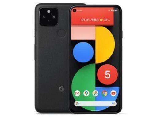 新品】Pixel5＋純正ケース（Just black）