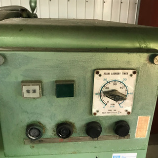アサヒ　洗濯容量 65kg オープンワッシャー　大型水洗機　中古未整備　三相200V1.5kw(0.75×2)