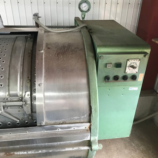 アサヒ　洗濯容量 65kg オープンワッシャー　大型水洗機　中古未整備　三相200V1.5kw(0.75×2)