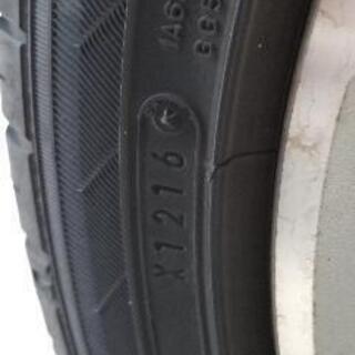 夏タイヤ、165/55R14、4本、ホイールはスズキ純正