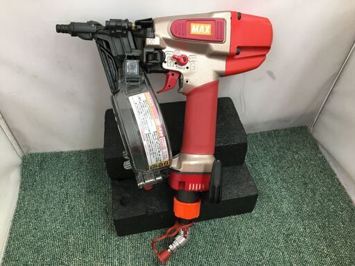 MAX　高圧コイルネイラ　HN-R38　中古品