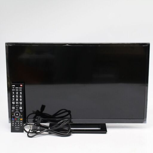 345)【高年式美品】TOSHIBA REGZA 24S22 2020年製 S22シリーズ 24V型 ハイビジョン液晶テレビ リモコン付き 東芝 レグザ