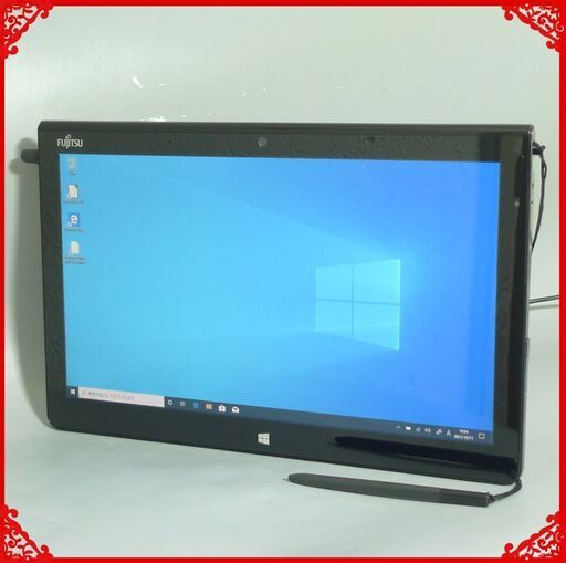 超高速SSD タブレット ノートパソコン Windows10 中古良品 フルHD 12.5型 富士通 Q704/H 第4世代Core i5 4GB 無線 Bluetooth Office