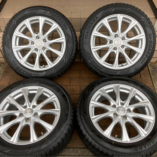 有難うございました！美品‼️限定値下げ‼️クラウン等 JOKER（weds）ヨコハマタイヤ ice GUARD 215/55R17 バリ溝　バリ山　スタッドレス！ 