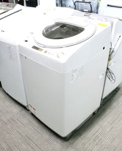 シャープ プラズマクラスター洗濯乾燥機 洗濯9.0㎏/乾燥4.5㎏ ES-TX9A-N ゴールド系 2018年製 SHARP 洗濯機 中古家電 店頭引取歓迎 R4289)