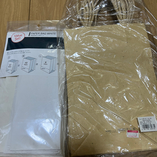 【ネット決済】未使用の紙袋(プレゼント用パッケージ)