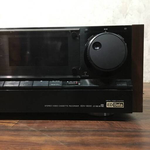 ⭕⭕⭕PN1/60　SONY　EDV-9000 ベータビデオデッキ　再生確認済み　中古　β　オーディオビジュアル　映像機器⭕⭕⭕