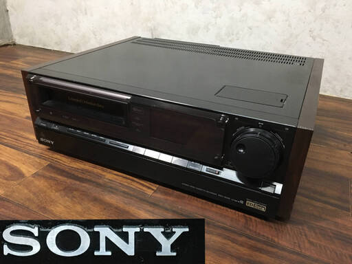 ⭕⭕⭕PN1/60　SONY　EDV-9000 ベータビデオデッキ　再生確認済み　中古　β　オーディオビジュアル　映像機器⭕⭕⭕