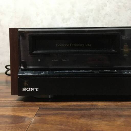 ⭕⭕⭕PN1/60　SONY　EDV-9000 ベータビデオデッキ　再生確認済み　中古　β　オーディオビジュアル　映像機器⭕⭕⭕