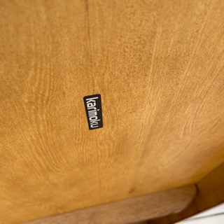 【ネット決済・配送可】カリモク　ダイニングテーブル　セット　椅子6脚