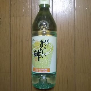 おいしい酢　(三杯酢)  900ml　定価1070円　自然発酵　...