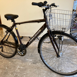 前輪タイヤ・前輪チューブ新品！】LEDオートライト 6段変速 27インチ