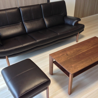 カリモクソファ3点セット