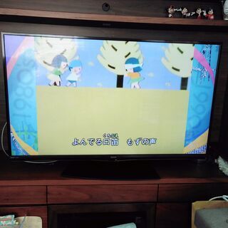 引渡予定】（画面傷有）50V型 AQUOS テレビ 4T-C50BN1