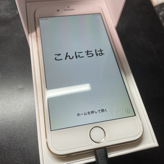 [メルカリで売れました！]iPhone6 16GB ゴールド