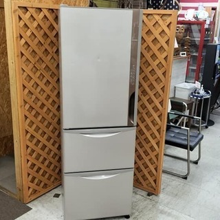 愛品館江戸川店】日立：375リットル3ドア冷凍冷蔵庫「R-K38JVK（T)」（2018