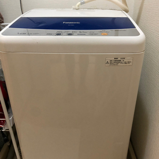 【ネット決済・配送可】Panasonic 洗濯機　4.5リットル