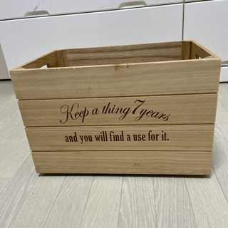 木箱　おもちゃ入れ　りんごの箱　収納　整理　小物入れ　ボックス