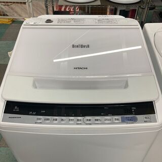 日立 HITACHI ビートウォッシュ BW-V80C 全自動洗濯機 8kg 2018年製 ...