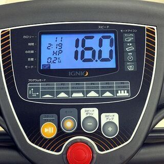 札幌市/清田区 IGNIO/イグニオ ルームランナー IG トレッドミル-R16 2011年製 ランニングタイプ 1.0～16.0km/h 動作確認済 美品!!