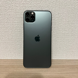 【ネット決済・配送可】iPhone11 pro max ミッドナ...