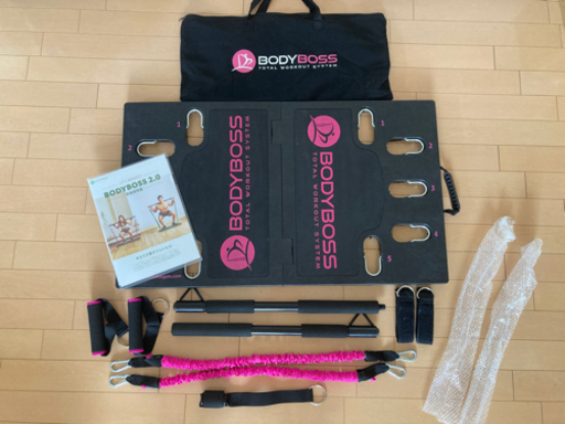 大幅値下げ】自宅でジムのような本格トレーニングを！BODYBOSS  
