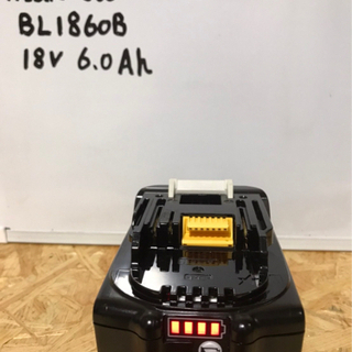 【新品未使用】①マキタ 18v 6Ah バッテリー BL1860B  PSEマーク付き  