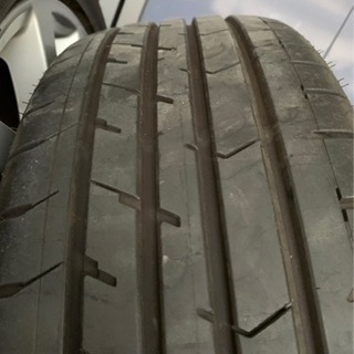 中古t31 エクストレイル後期ホイール　タイヤ　グッドイヤーrvf eco