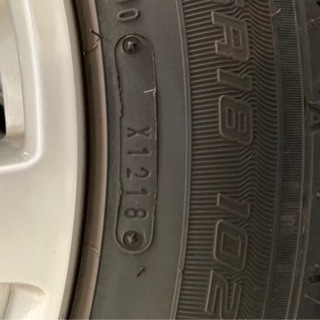 中古t31 エクストレイル後期ホイール　タイヤ　グッドイヤーrvf eco