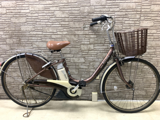 東京23区配達無料　新基準　ブリヂストン　アシスタ　8.1Ah リチウム 電動自転車☆中古☆BS☆ 26