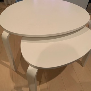 IKEA テーブル　2つ(大、小)