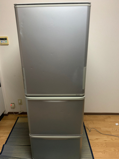 【取引者決定】シャープ　3ドア冷凍冷蔵庫　350L