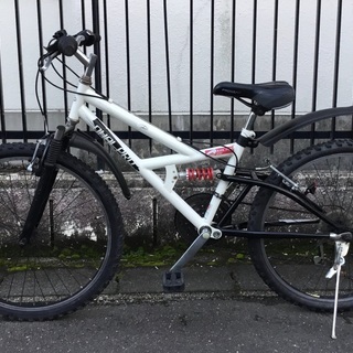 動作＞DUAL PRO・デュアルプロ MTB・26インチ マウンテンバイク・3×6段 