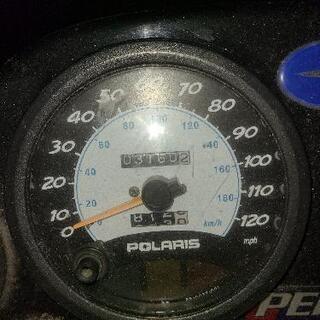 値段交渉有　ポラリススノーモービル　トレーラー付(車検無)