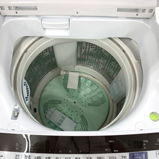 安心の1年動作保証つき。日立の8.0kg ビートウォッシュ。