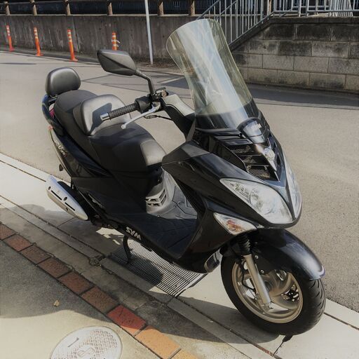 SYM RV125i 黒 実働車