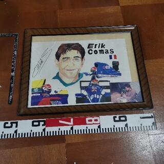 フェラーリ　F1 イラスト　絵画　額縁付き